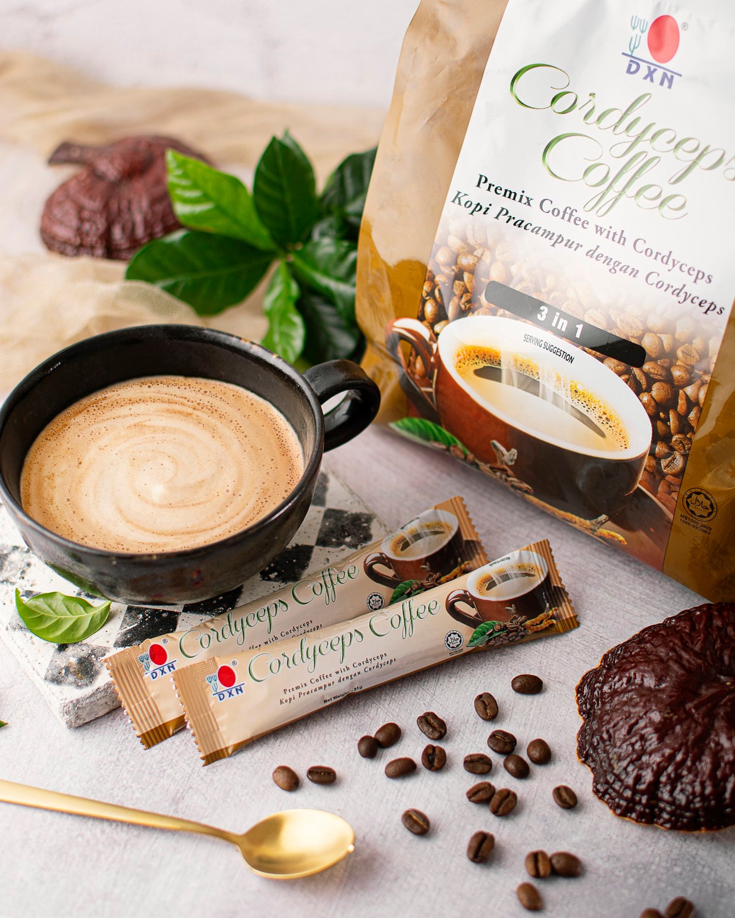 Café Cordyceps 3 en 1