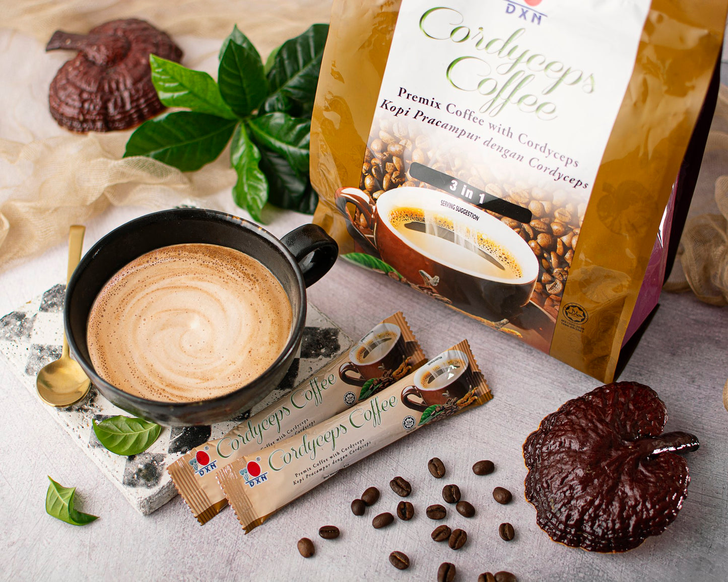 Café Cordyceps 3 en 1