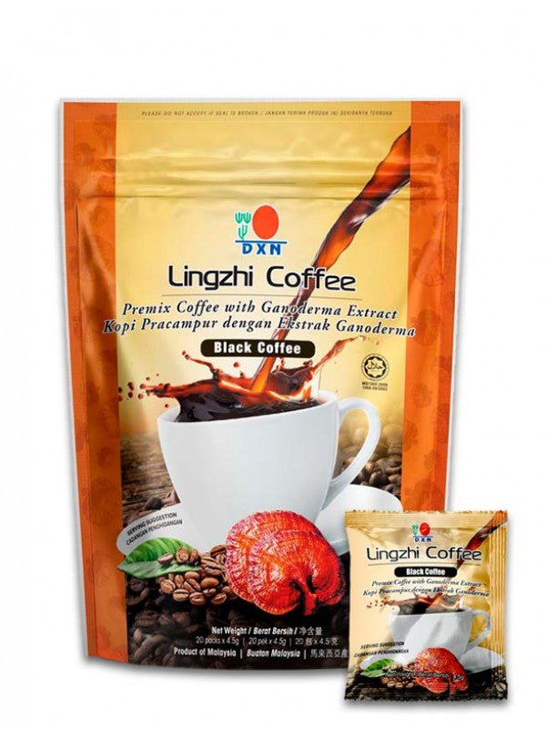Café Negro Lingzhi - 20 sobres